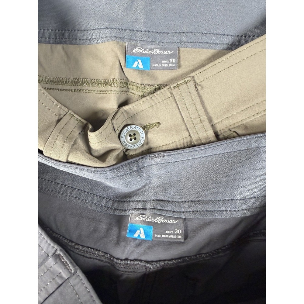 2 Pair Eddie Bauer First Ascent Guide Pro Shorts Mens 30 Hiking Nylon Stretch - Picture 5 of 11